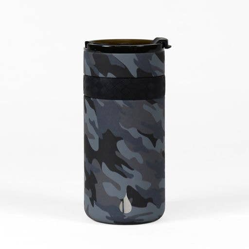 12oz Commuter DuoSip Tumbler - Black Camo